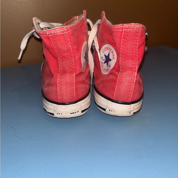 Kids Converse High tops sz 2 - Picture 3 of 6